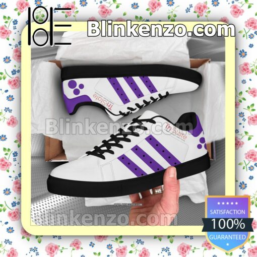 Tri-State Cosmetology Institute Logo Low Top Shoes a