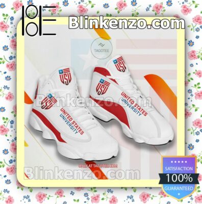 United States University Logo Nike Running Sneakers