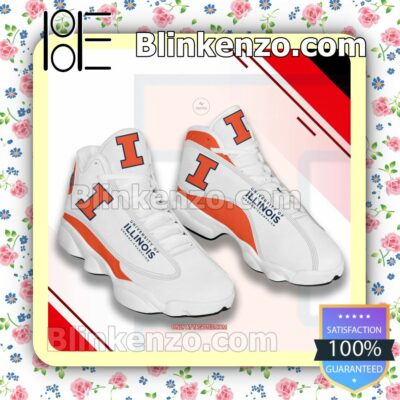 University of Illinois Urbana-Champaign Nike Running Sneakers a