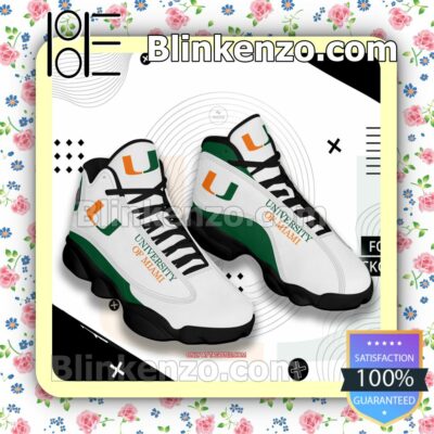 University of Miami Sport Workout Shoes