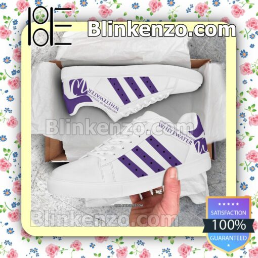 University of Wisconsin - Whitewater Logo Low Top Shoes