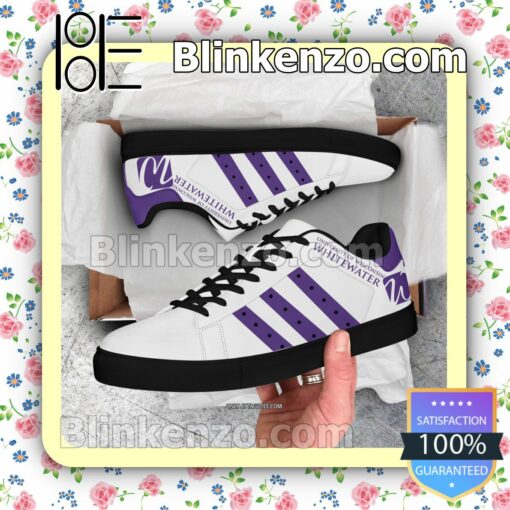 University of Wisconsin - Whitewater Logo Low Top Shoes a