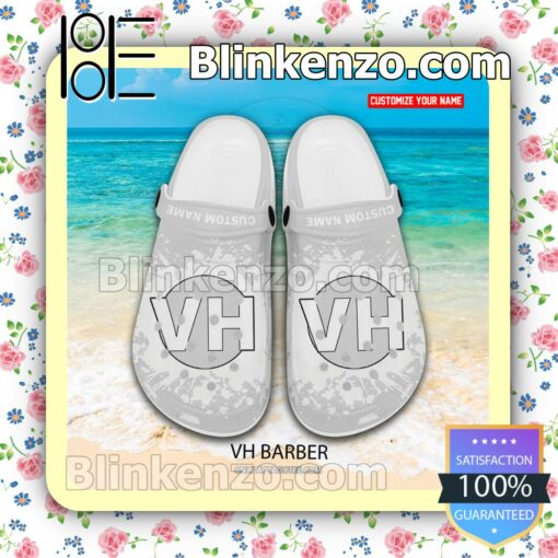 VH Barber Logo Crocs Sandals a
