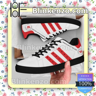 Wabash Valley College Logo Low Top Shoes a