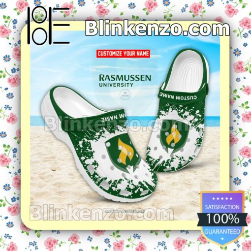 Rasmussen University Logo Crocs Sandals