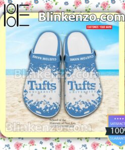 School of the Museum of Fine Arts at Tufts University Logo Crocs Sandals a