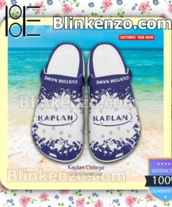 Kaplan College Logo Crocs Sandals a