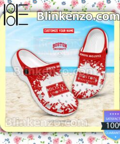 Boston University Logo Crocs Sandals