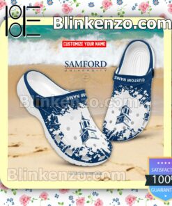 Samford University Logo Crocs Sandals