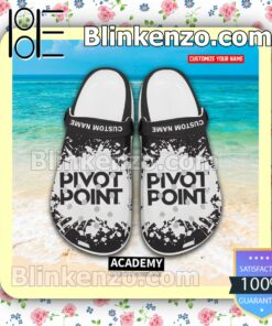 Pivot Point Academy Logo Crocs Sandals a