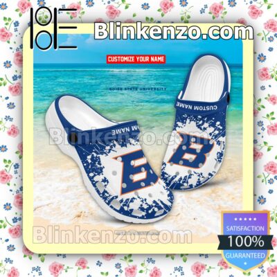 Boise State University Logo Crocs Sandals