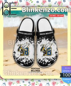 Montana State University Billings Logo Crocs Sandals a