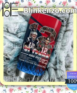 12 Tom Brady 23 Years 2000-2023 Thank You For The Memories Gift Mug Cup a