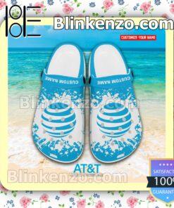 AT&T Logo Crocs Sandals a