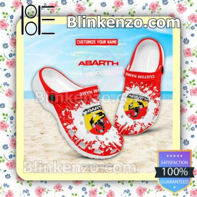 Abarth Logo Crocs Sandals