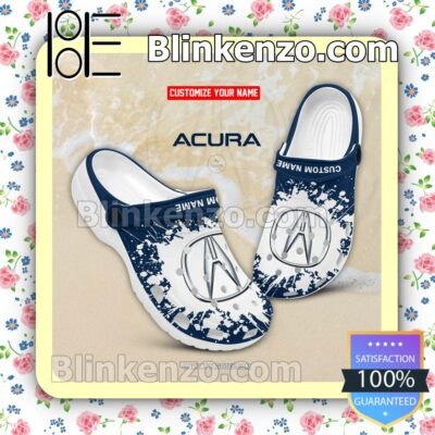 Acura Logo Crocs Sandals