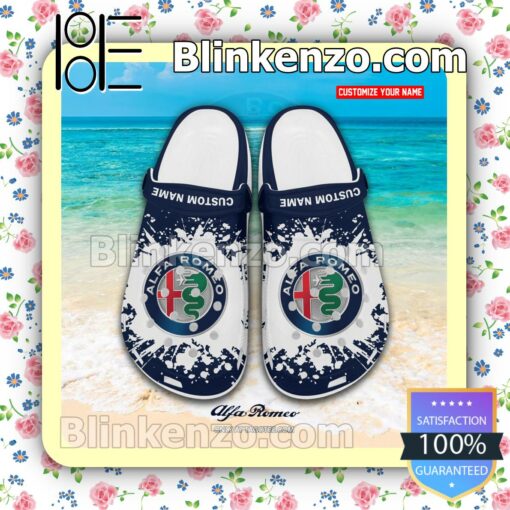 Alfa Romeo Logo Crocs Sandals a