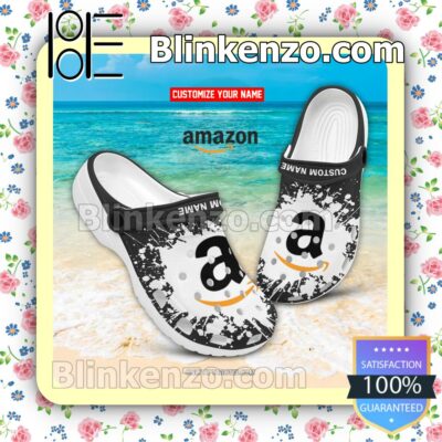 Amazon Logo Crocs Sandals - Blinkenzo