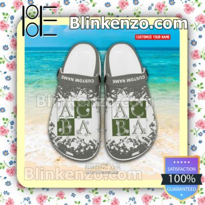 American College of the Building Arts Personalized Crocs Sandals a