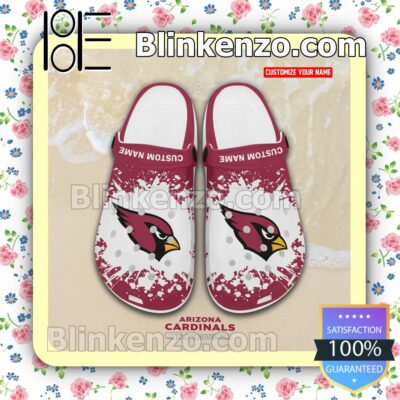 Arizona Cardinals Logo Crocs Sandals a