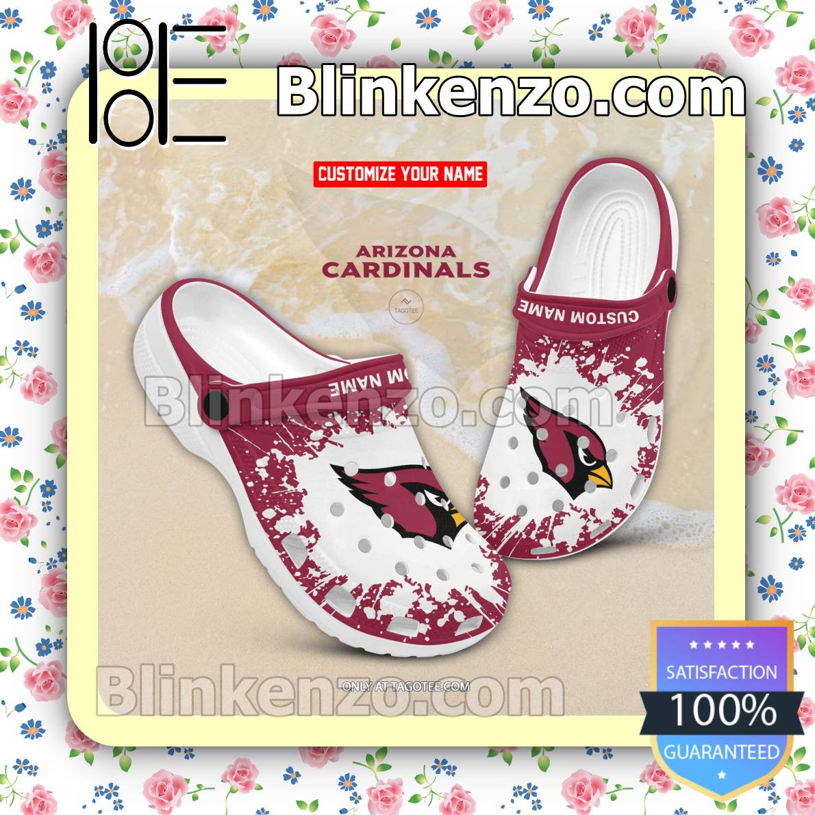 Personalized NFL Arizona Cardinals Custom Name Air Force Shoes - Tagotee