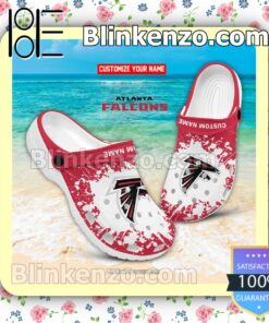 Atlanta Falcons Logo Crocs Sandals