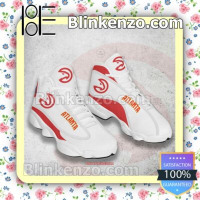 Atlanta Hawks Logo Nike Running Sneakers a