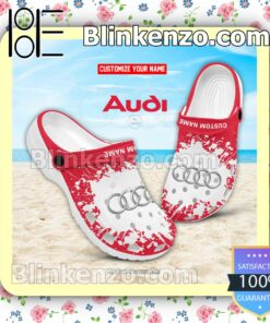 Audi Logo Crocs Sandals