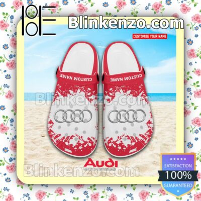 Audi Logo Crocs Sandals a