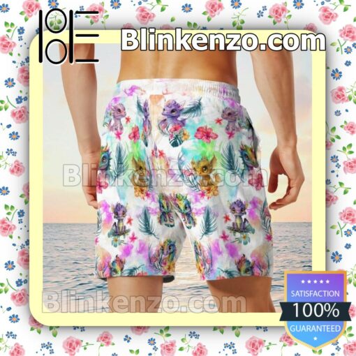 Only For Fan Baby Dragons Watercolor Dnd Magic Cute Swim Trunks