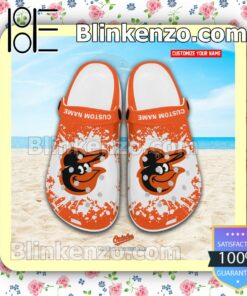 Baltimore Orioles Logo Crocs Sandals a