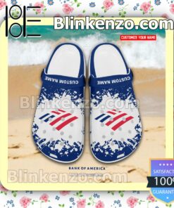 Bank of America Logo Crocs Sandals a