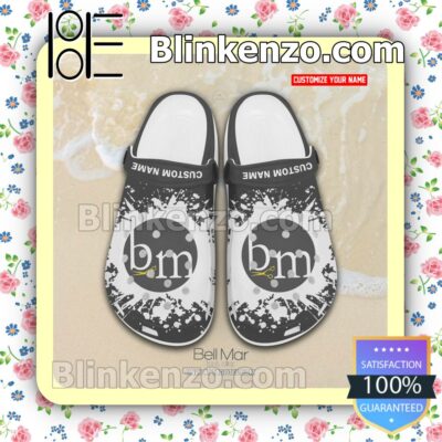 Bell Mar Beauty College Personalized Crocs Sandals a