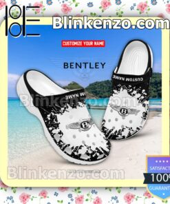 Bentley Logo Crocs Sandals