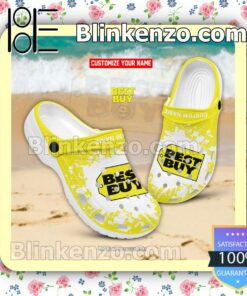 Best Buy Logo Crocs Sandals