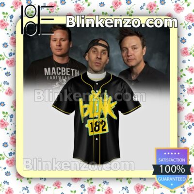 Blink 182 North American Tour 2023 Hip Hop Jerseys a