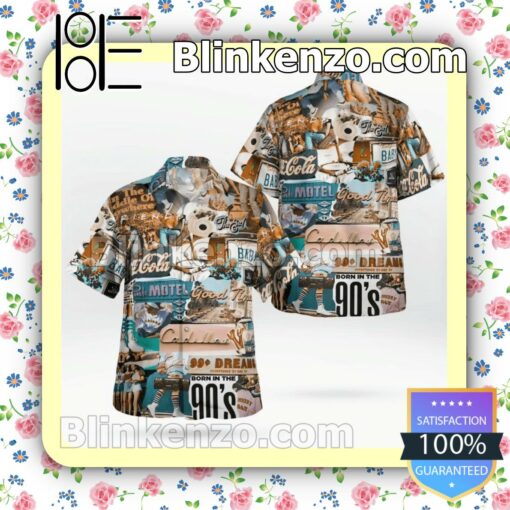 Born In The 90's Men Summer Shirt