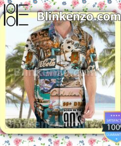 Born In The 90's Men Summer Shirt b