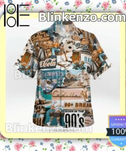 Born In The 90's Men Summer Shirt c