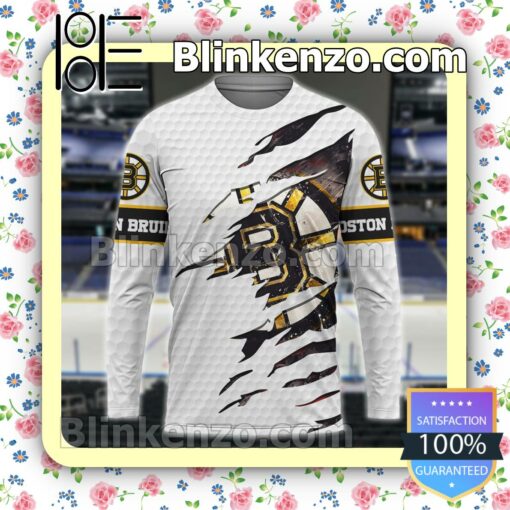 Print On Demand Boston Bruins NHL Logo Golf Polo Shirt