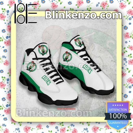 Boston Celtics Logo Nike Running Sneakers