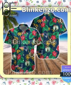 Boston Sport Teams Summer Aloha Shirts
