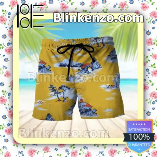 Brad Pitt Cliff Booth In Once Upon A Time In Hollywood Summer Swimwear a