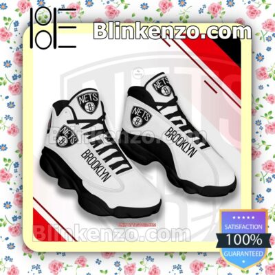Brooklyn Nets Logo Nike Running Sneakers