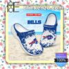 Buffalo Bills Logo Crocs Sandals