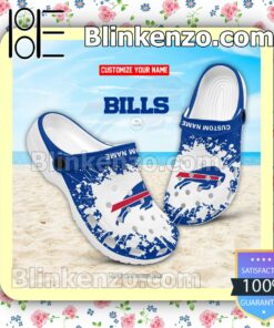 Buffalo Bills Logo Crocs Sandals