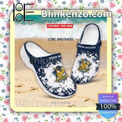 CTBC Brothers Logo Crocs Sandals