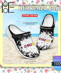 California State University-Dominguez Hills Personalized Crocs Sandals