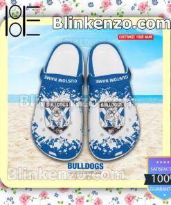 Canterbury-Bankstown Bulldogs Logo Crocs Sandals a