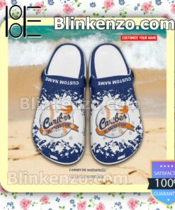 Caribes de Anzoategui Logo Crocs Sandals a